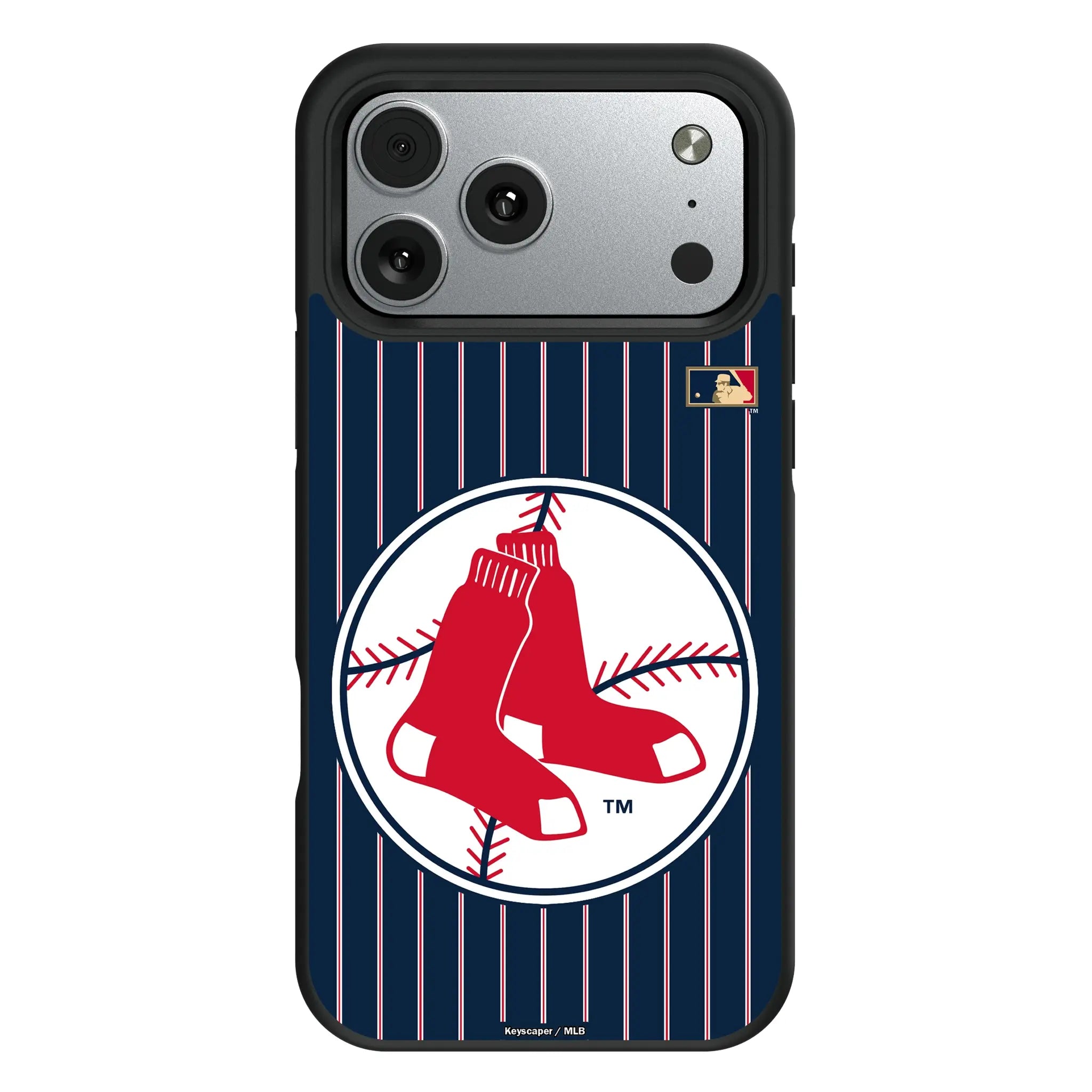 Boston Red Sox 1970-1975 - Cooperstown Collection Pinstripe Bump Phone Case