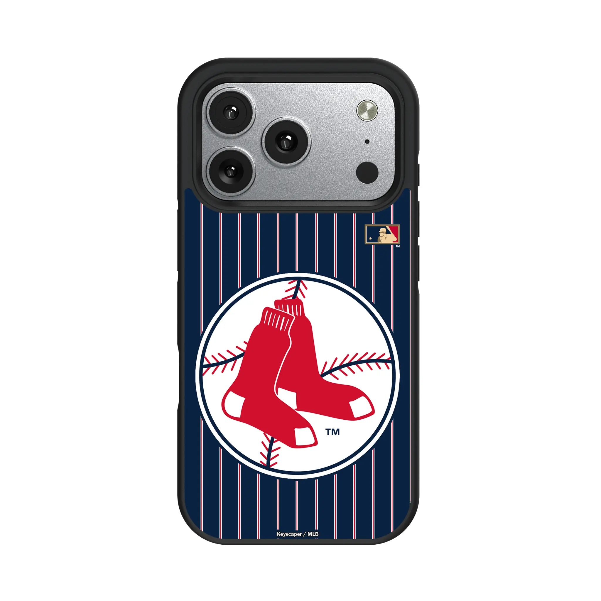Boston Red Sox 1970-1975 - Cooperstown Collection Pinstripe Bump Phone Case