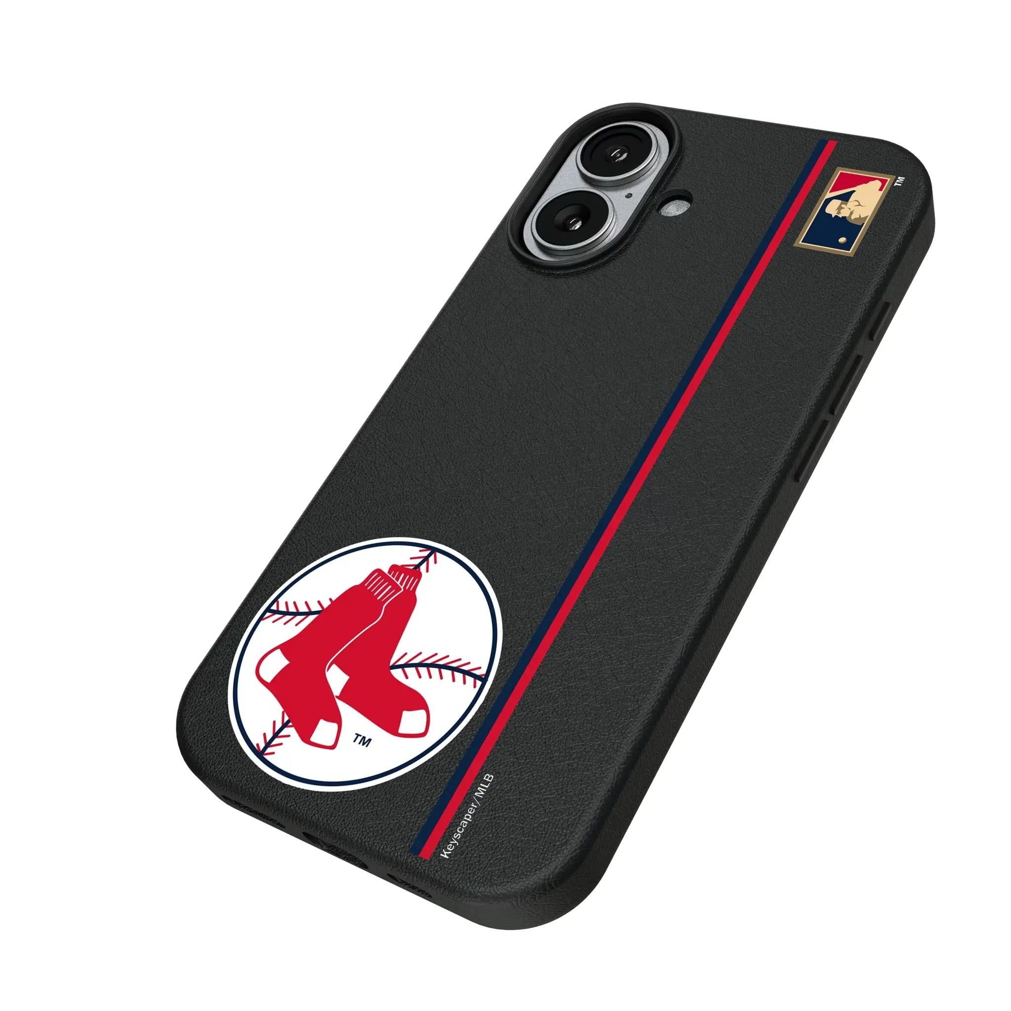 Boston Red Sox 1970-1975 - Cooperstown Collection Sidebar MagSafe Compatible Phone Case for Apple iPhone