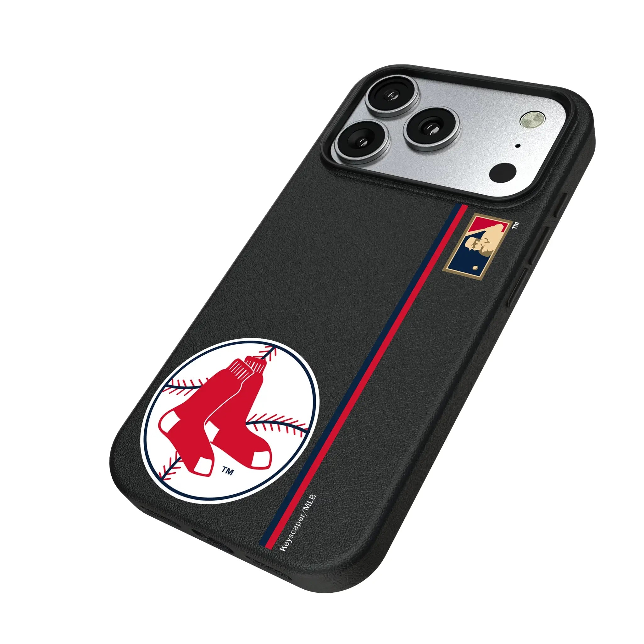 Boston Red Sox 1970-1975 - Cooperstown Collection Sidebar MagSafe Compatible Phone Case for Apple iPhone
