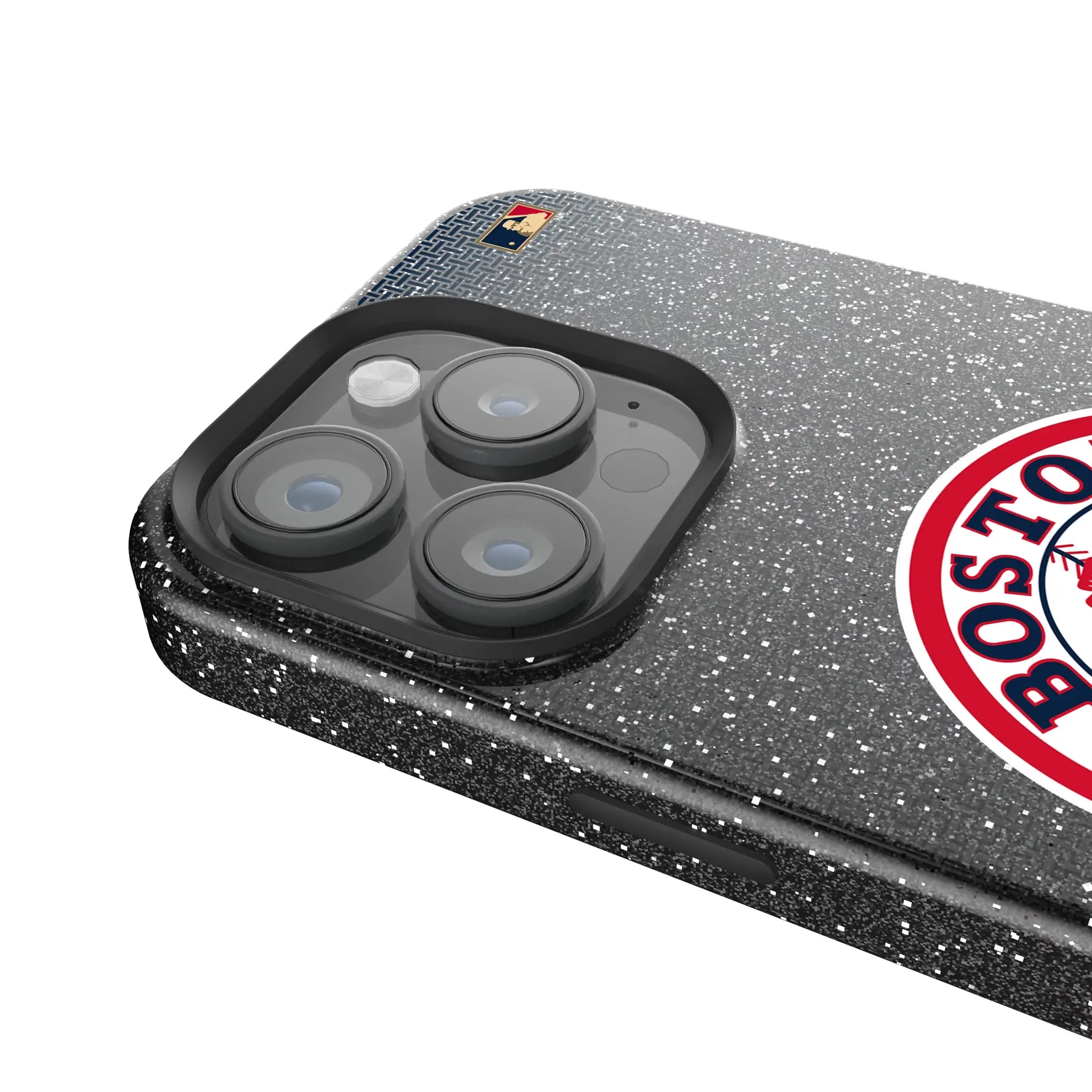 Boston Red Sox 1976-2008 - Cooperstown Collection Linen Bling Phone Case for Apple iPhone
