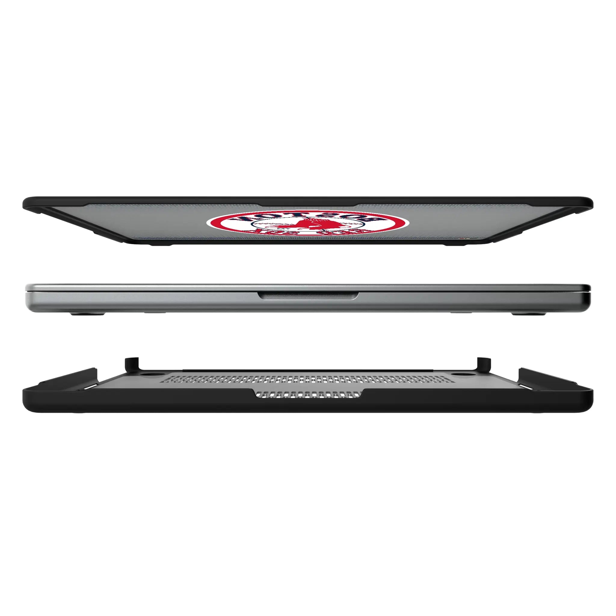 Boston Red Sox 1976-2008 - Cooperstown Collection Linen Laptop Case for Apple MacBook