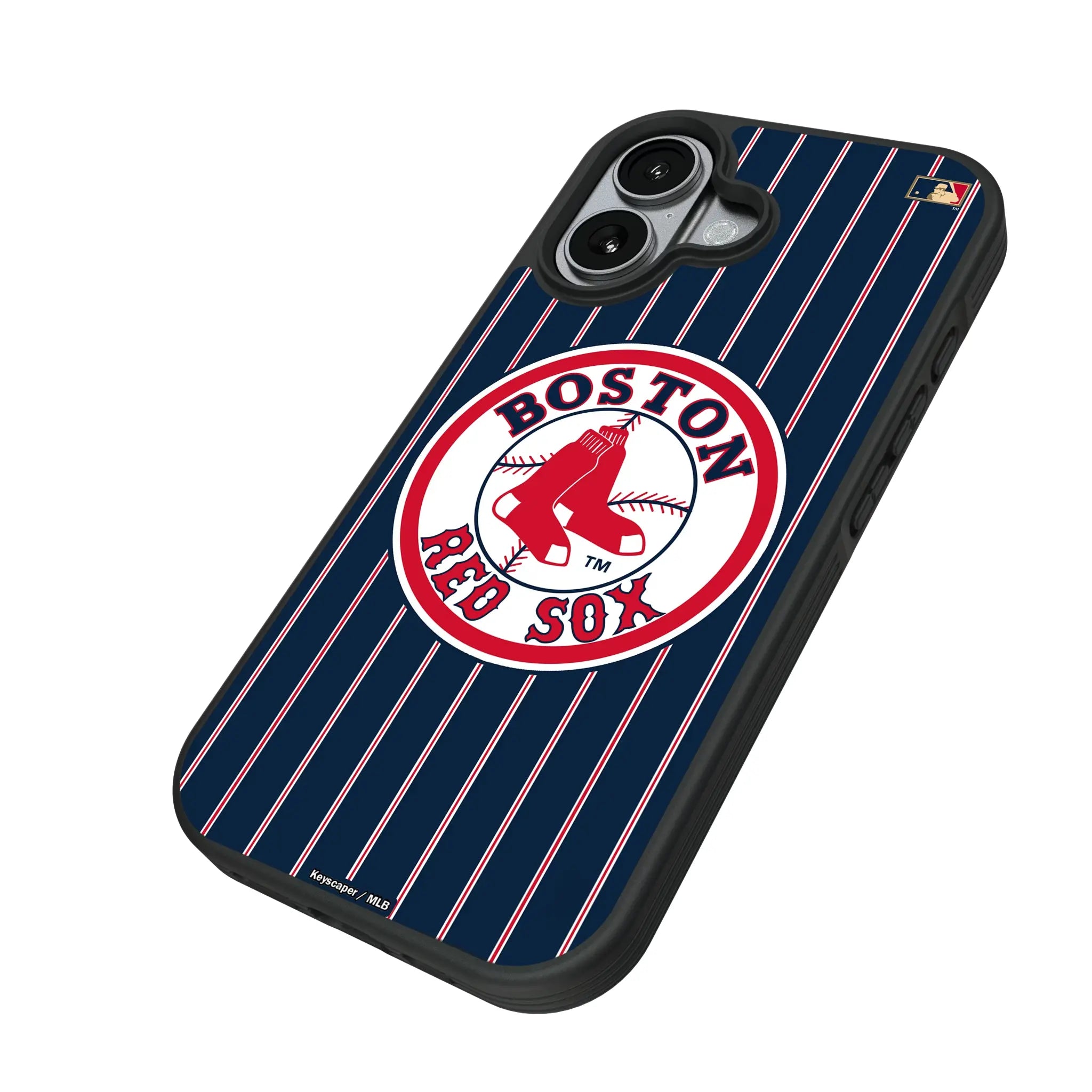 Boston Red Sox 1976-2008 - Cooperstown Collection Pinstripe Bump Phone Case