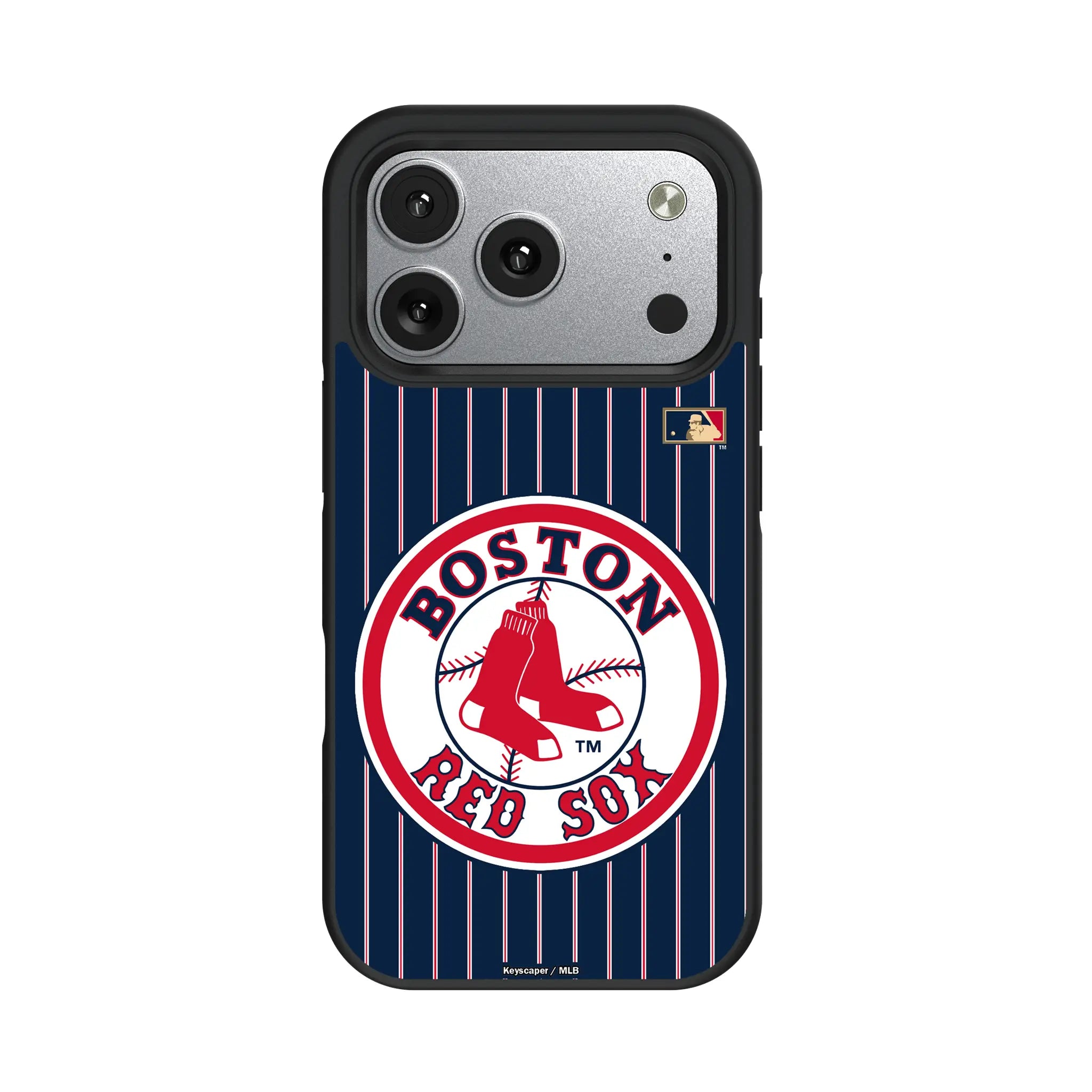 Boston Red Sox 1976-2008 - Cooperstown Collection Pinstripe Bump Phone Case