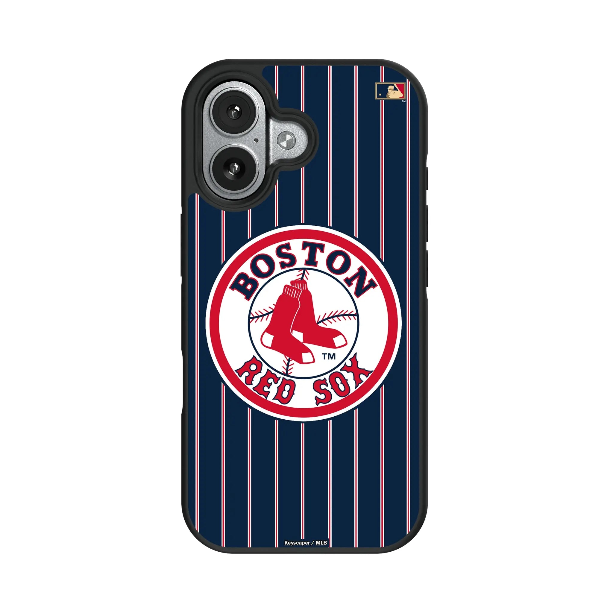 Boston Red Sox 1976-2008 - Cooperstown Collection Pinstripe Bump Phone Case