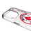 Boston Red Sox 1976-2008 - Cooperstown Collection Pinstripe Clear Phone Case for Apple iPhone