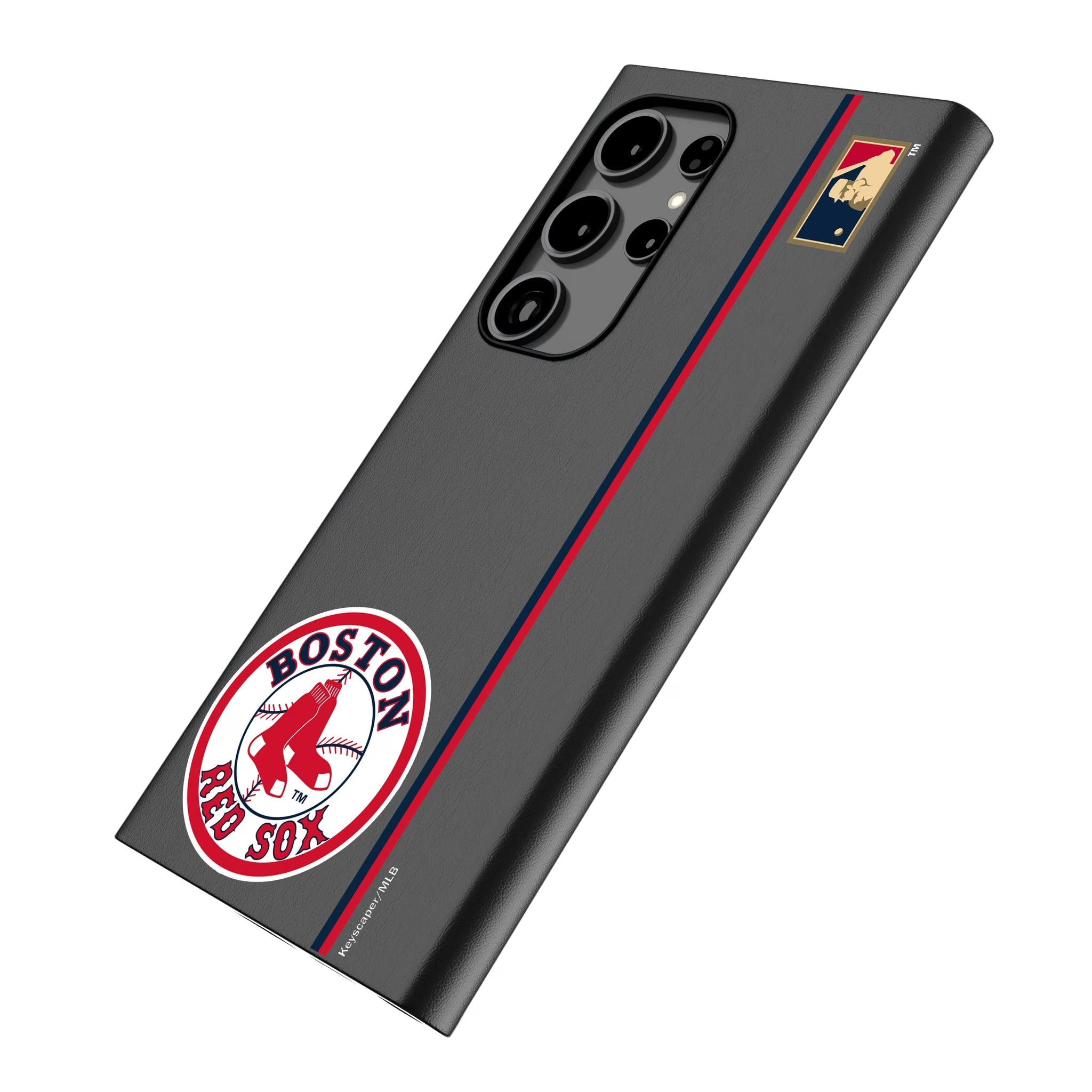 Boston Red Sox 1976-2008 - Cooperstown Collection Sidebar MagSafe Compatible Phone Case for Samsung Galaxy