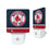 Boston Red Sox 1976-2008 - Cooperstown Collection Stripe Night Light 2-Pack