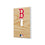Boston Red Sox Baseball Bat Hidden-Screw Light Switch Plate