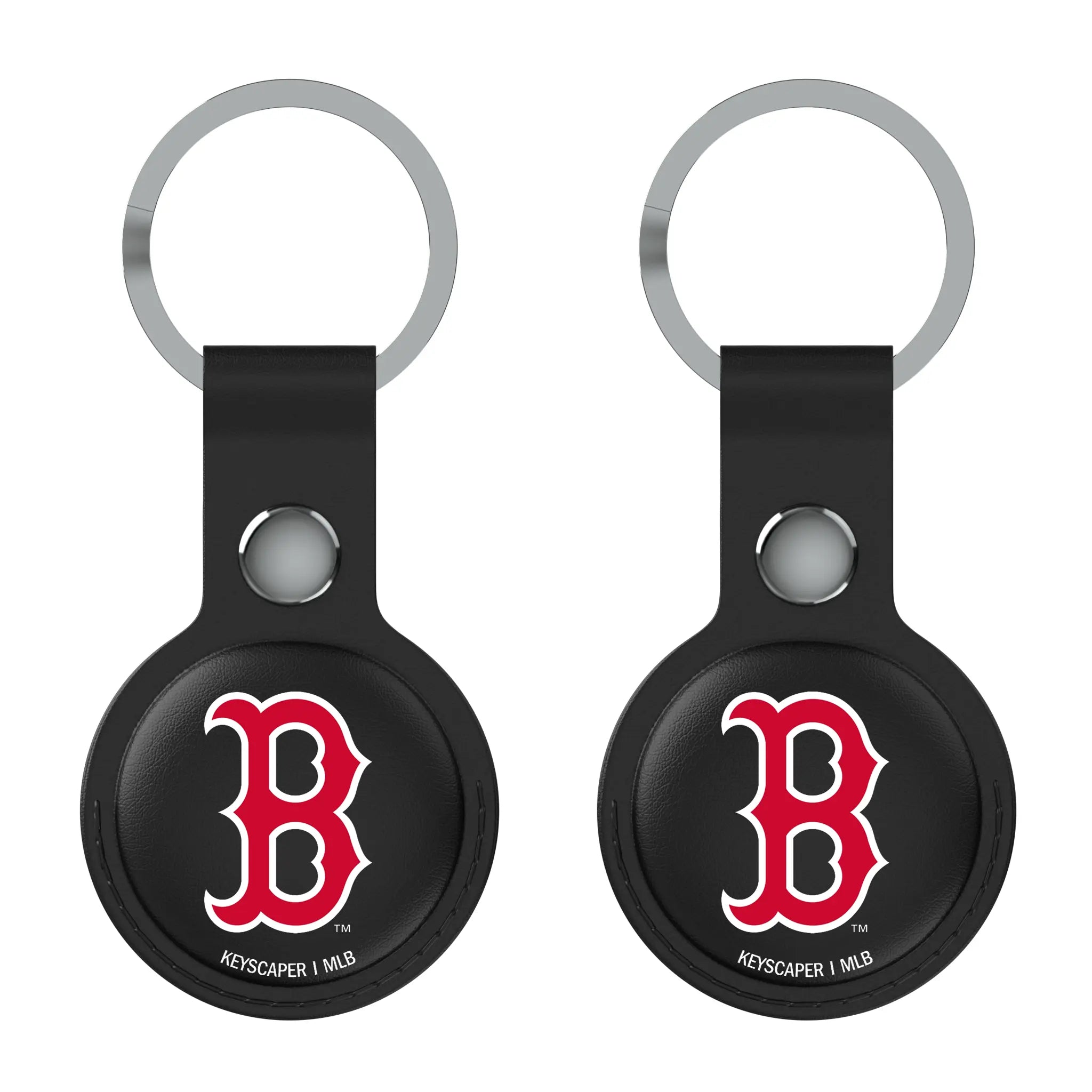 Boston Red Sox Insignia Black Airtag Holder 2-Pack