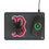 Boston Red Sox Linen 15-Watt Wireless Charger and Mouse Pad