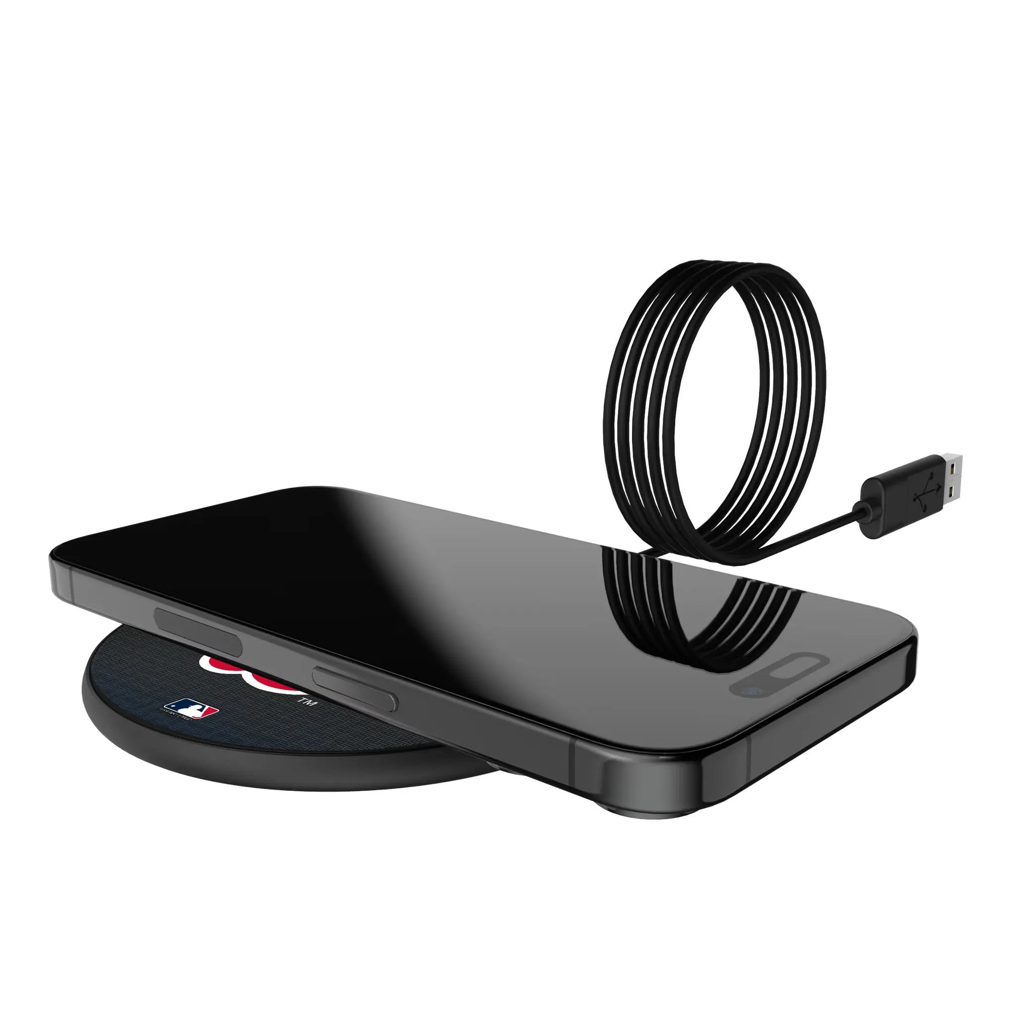 Boston Red Sox Linen 15-Watt Wireless Charger