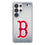 Boston Red Sox Linen Clear Phone Case for Samsung Galaxy