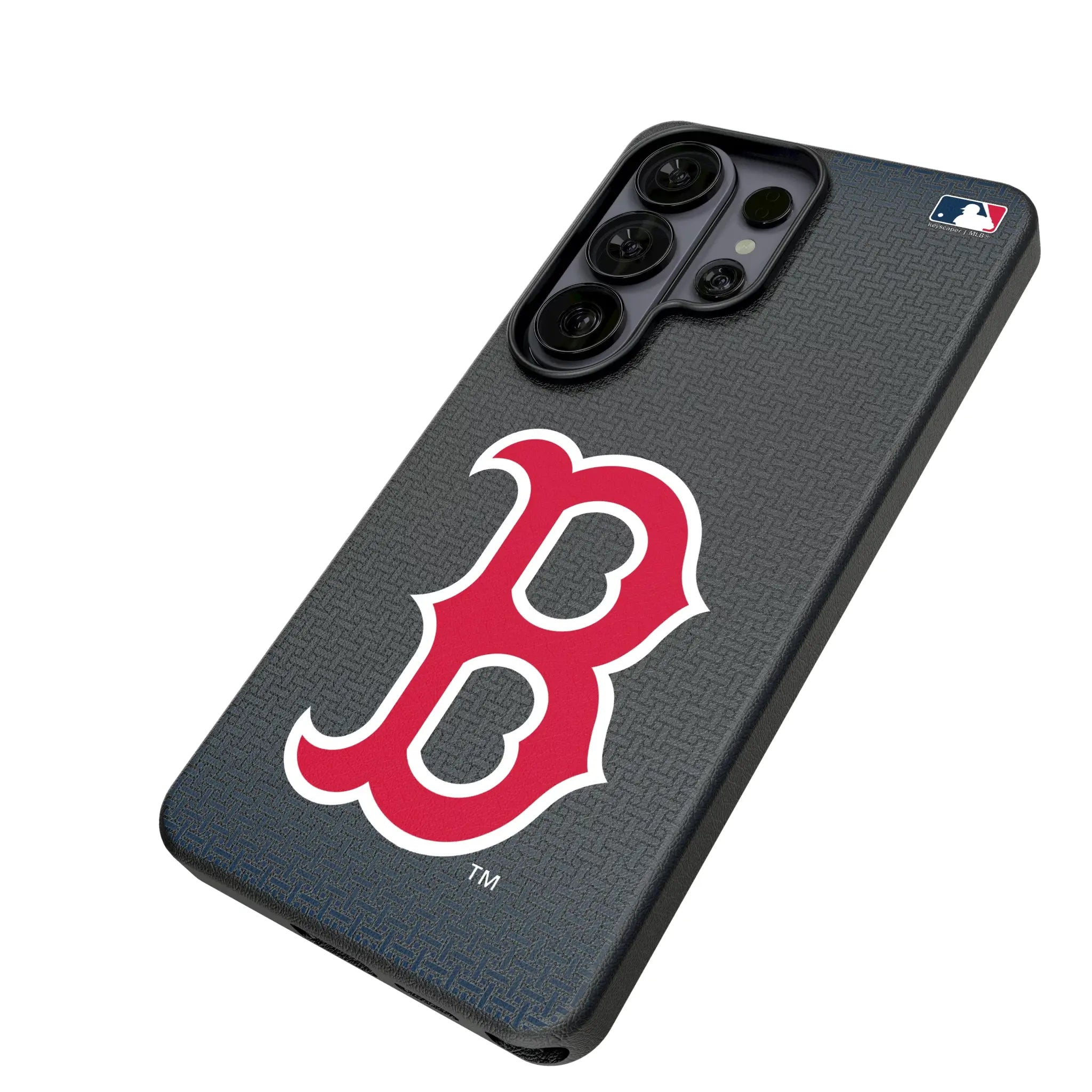 Boston Red Sox Linen MagSafe Compatible Phone Case for Samsung Galaxy