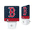 Boston Red Sox Stripe Night Light 2-Pack