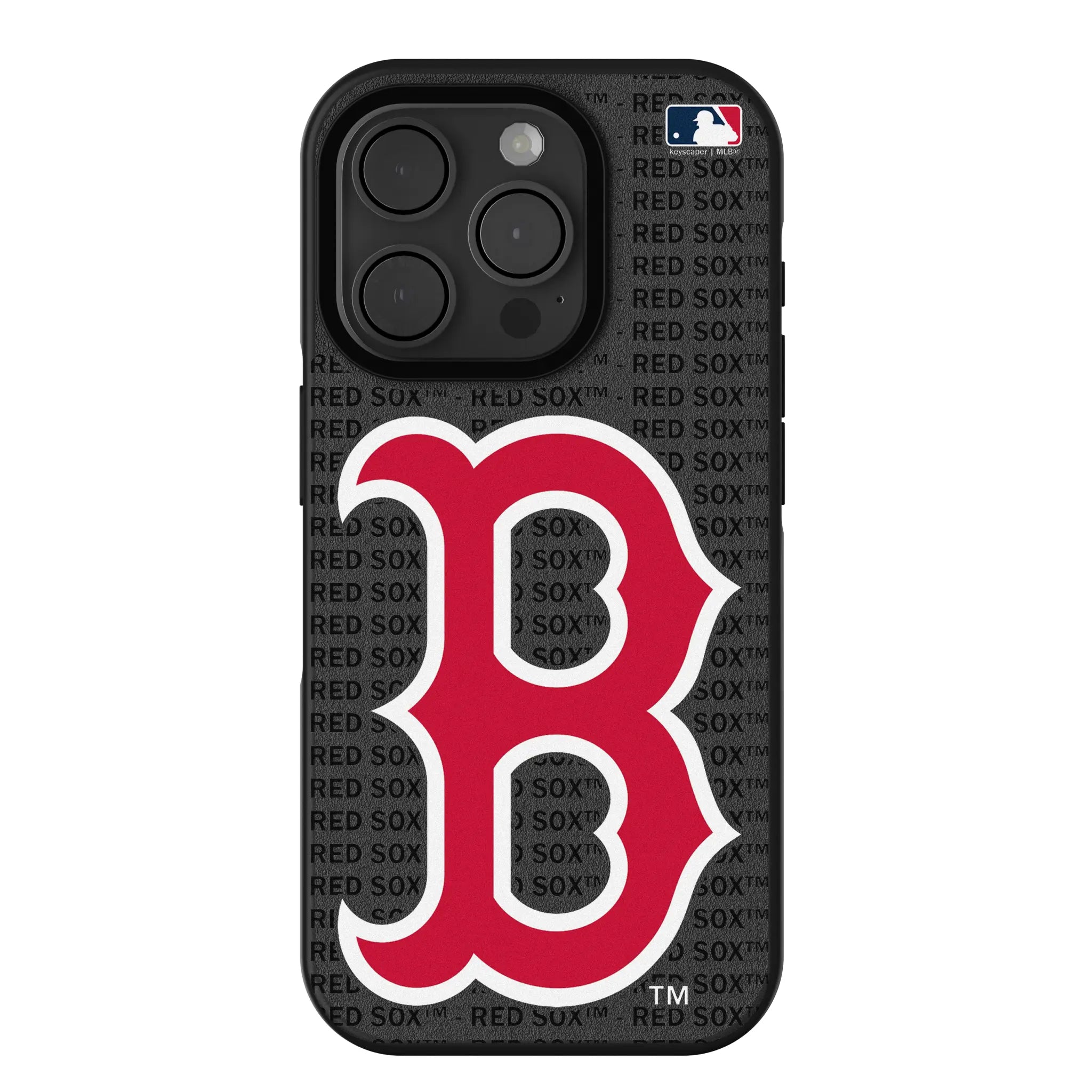 Boston Red Sox Text Backdrop Bump Phone Case