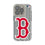 Boston Red Sox Text Backdrop Clear Phone Case for Apple iPhone