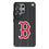 Boston Red Sox Text Backdrop MagSafe Compatible Phone Case for Samsung Galaxy