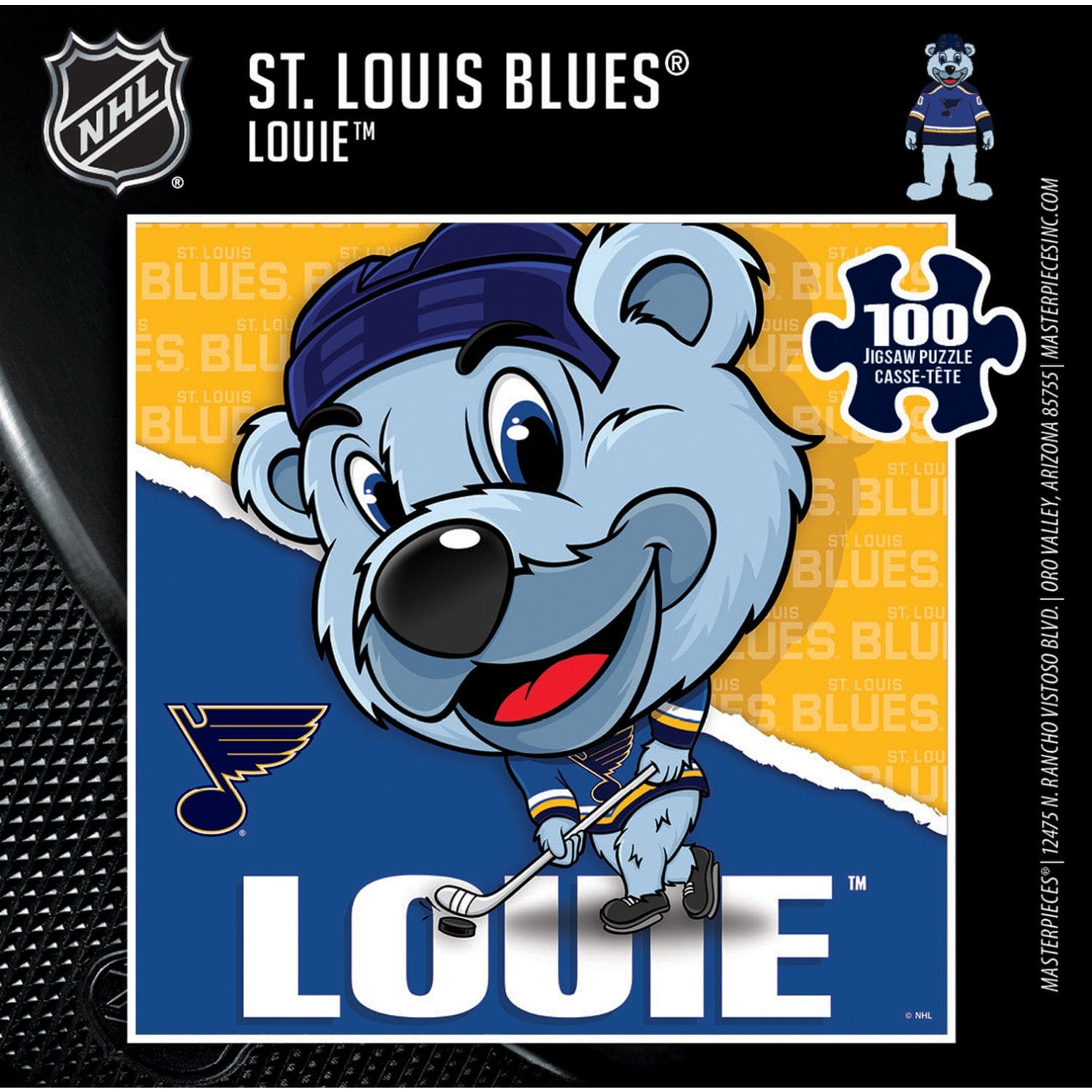 St. Louis Blues - NHL Mascot 100 Piece Jigsaw Puzzle