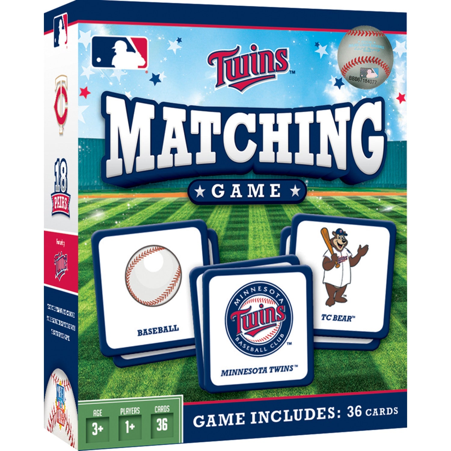 Minnesota Twins Matching Game - 757 Sports Collectibles