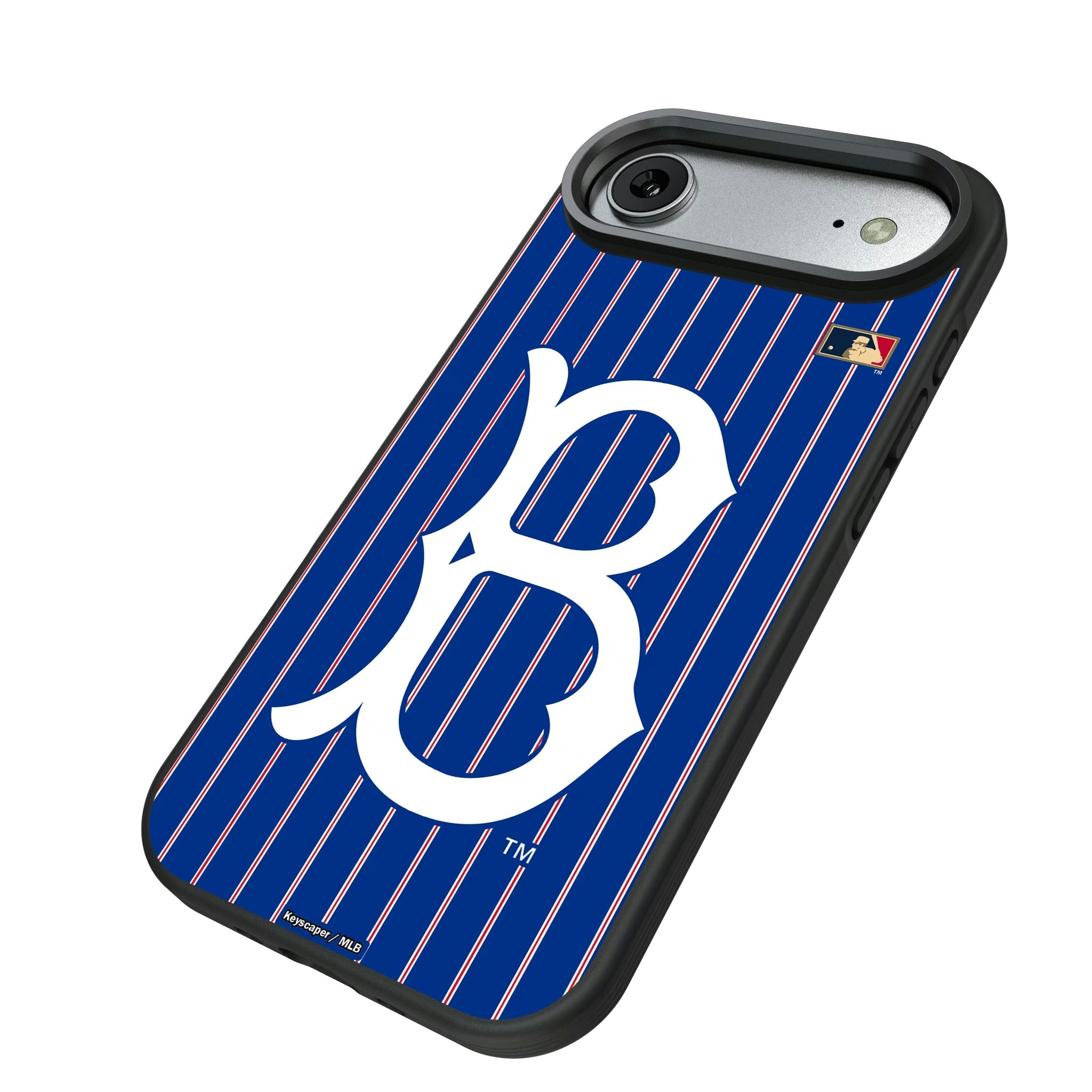 Brooklyn Dodgers 1949-1957 - Cooperstown Collection Pinstripe Bump Phone Case - Sports Gifts, Sports Memorabilia, Sports Collectibles, Fan Shop