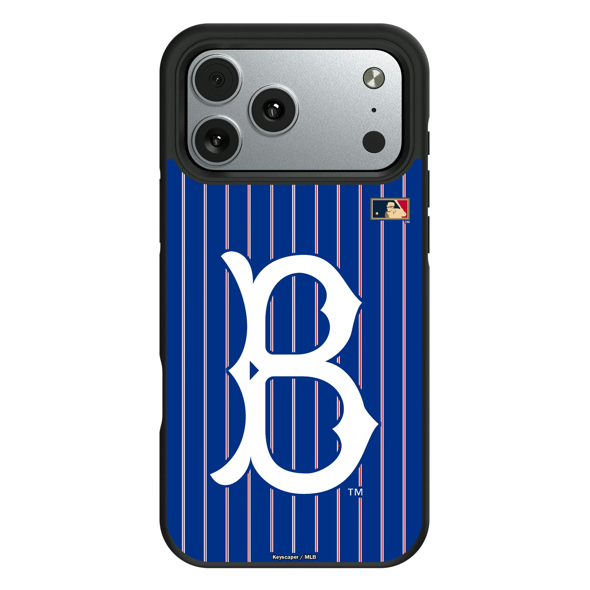 Brooklyn Dodgers 1949-1957 - Cooperstown Collection Pinstripe Bump Phone Case - Sports Gifts, Sports Memorabilia, Sports Collectibles, Fan Shop