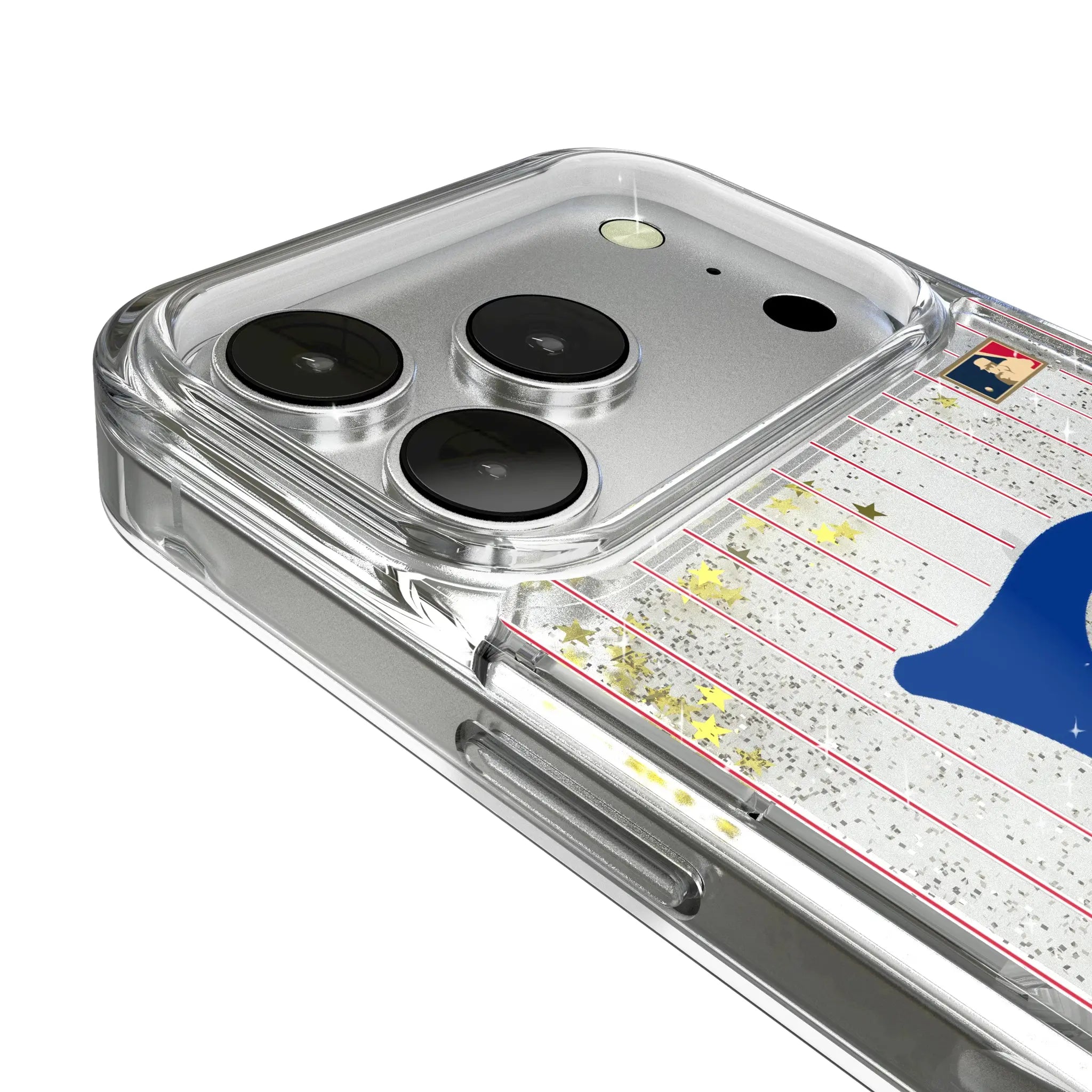 Brooklyn Dodgers 1949-1957 - Cooperstown Collection Pinstripe Glitter Phone Case