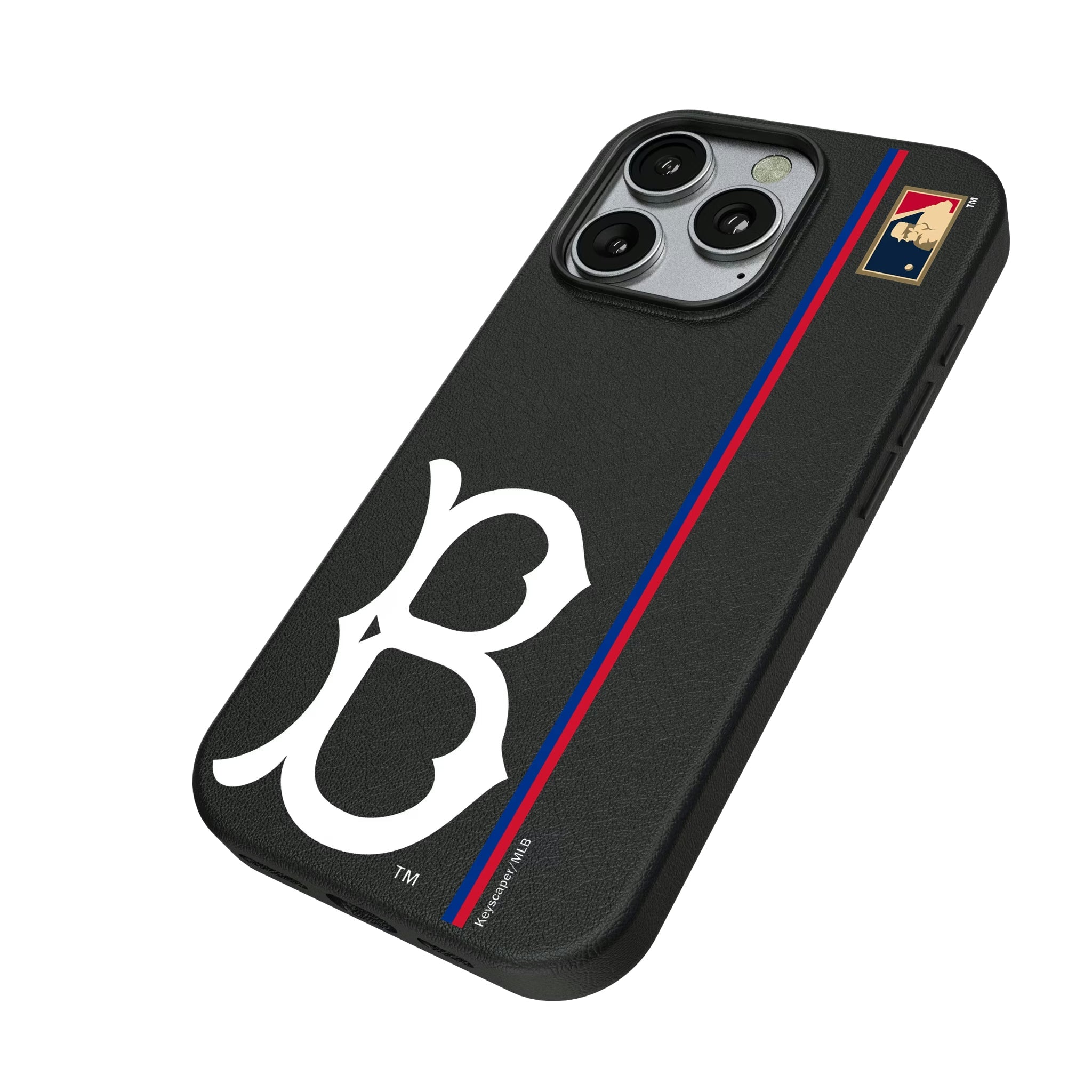Brooklyn Dodgers 1949-1957 - Cooperstown Collection Sidebar MagSafe Compatible Phone Case for Apple iPhone - Sports Gifts, Sports Memorabilia, Sports Collectibles, Fan Shop
