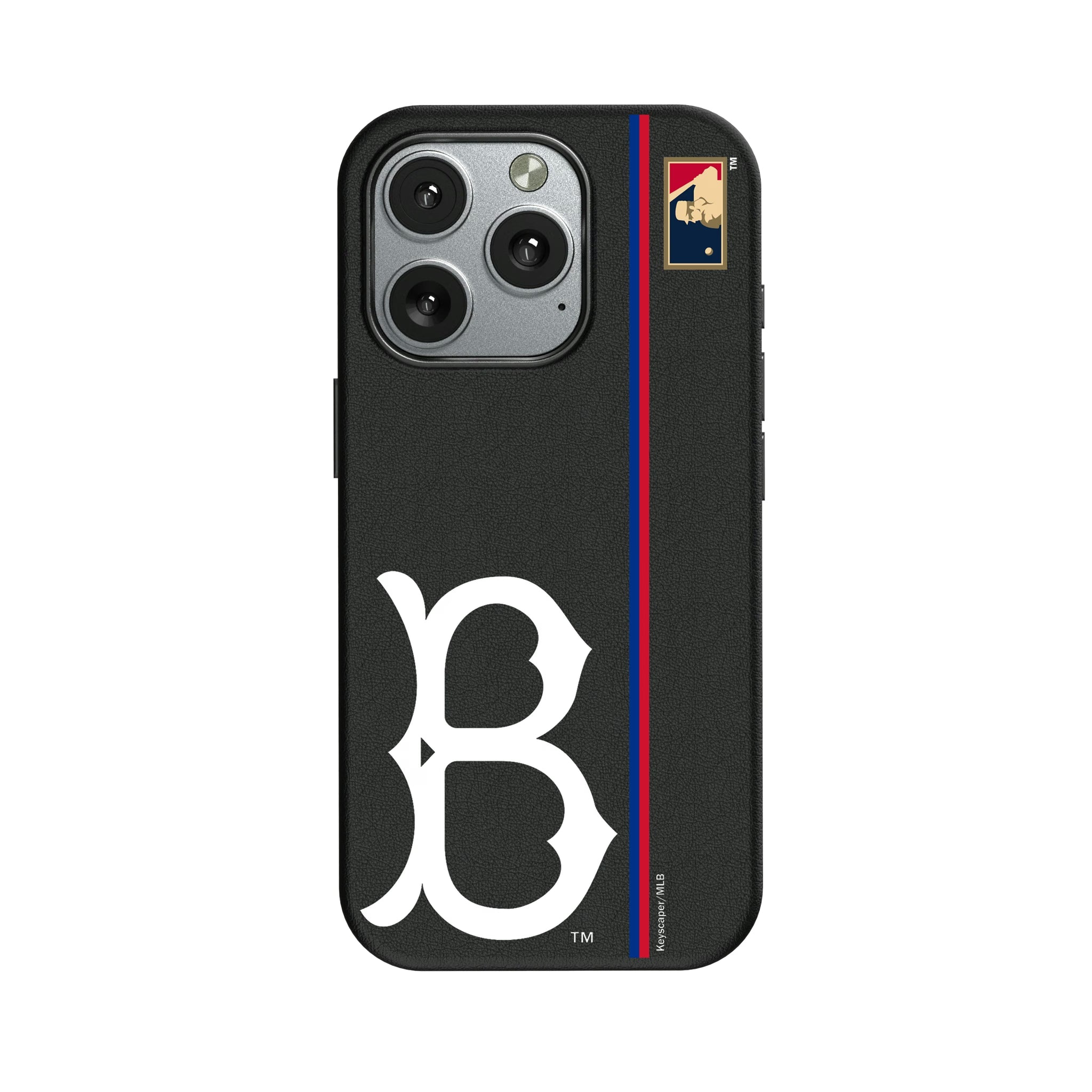 Brooklyn Dodgers 1949-1957 - Cooperstown Collection Sidebar MagSafe Compatible Phone Case for Apple iPhone - Sports Gifts, Sports Memorabilia, Sports Collectibles, Fan Shop