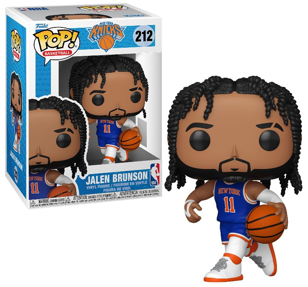 Jalen Brunson (New York Knicks) NBA Funko Pop! - Sports Gifts, Sports Memorabilia, Sports Collectibles, Fan Shop
