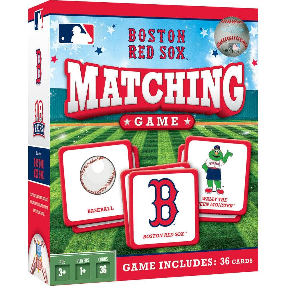 Boston Red Sox Memory Matching Game - Sports Gifts, Sports Memorabilia, Sports Collectibles, Fan Shop