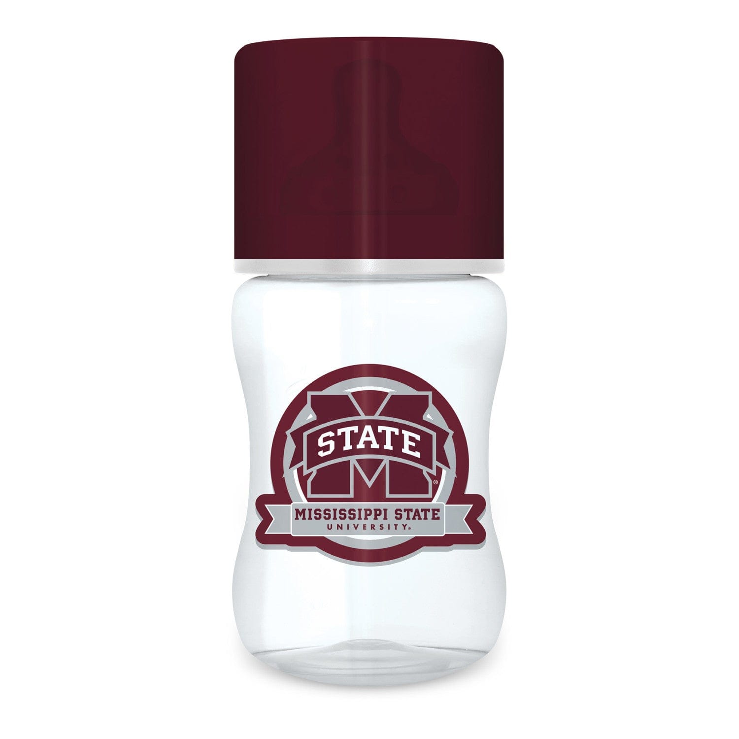 Mississippi State Bulldogs 9oz Baby Bottle - Sports Gifts, Sports Memorabilia, Sports Collectibles, Fan Shop