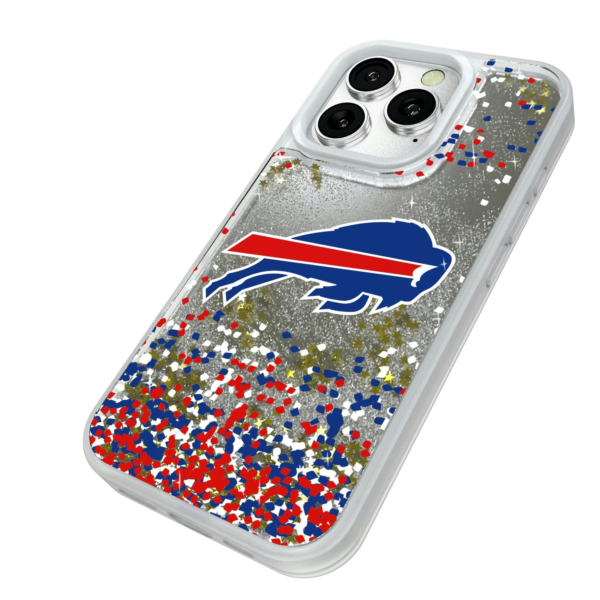Buffalo Bills Confetti Glitter Phone Case