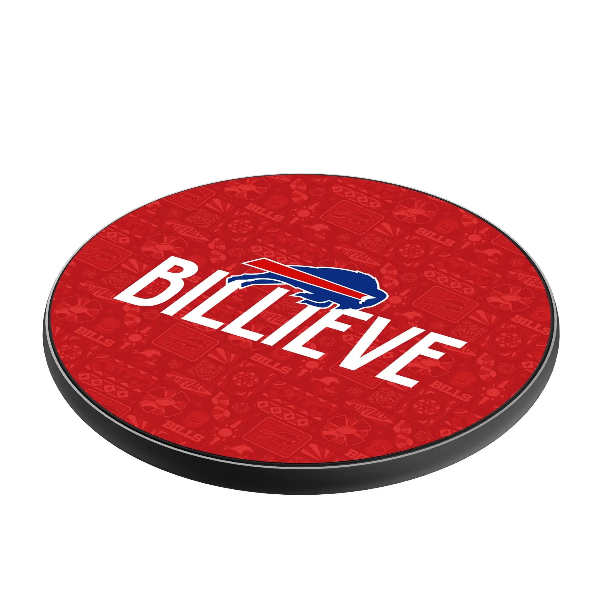 Buffalo Bills 2024 Illustrated Limited Edition 15-Watt Wireless Charger