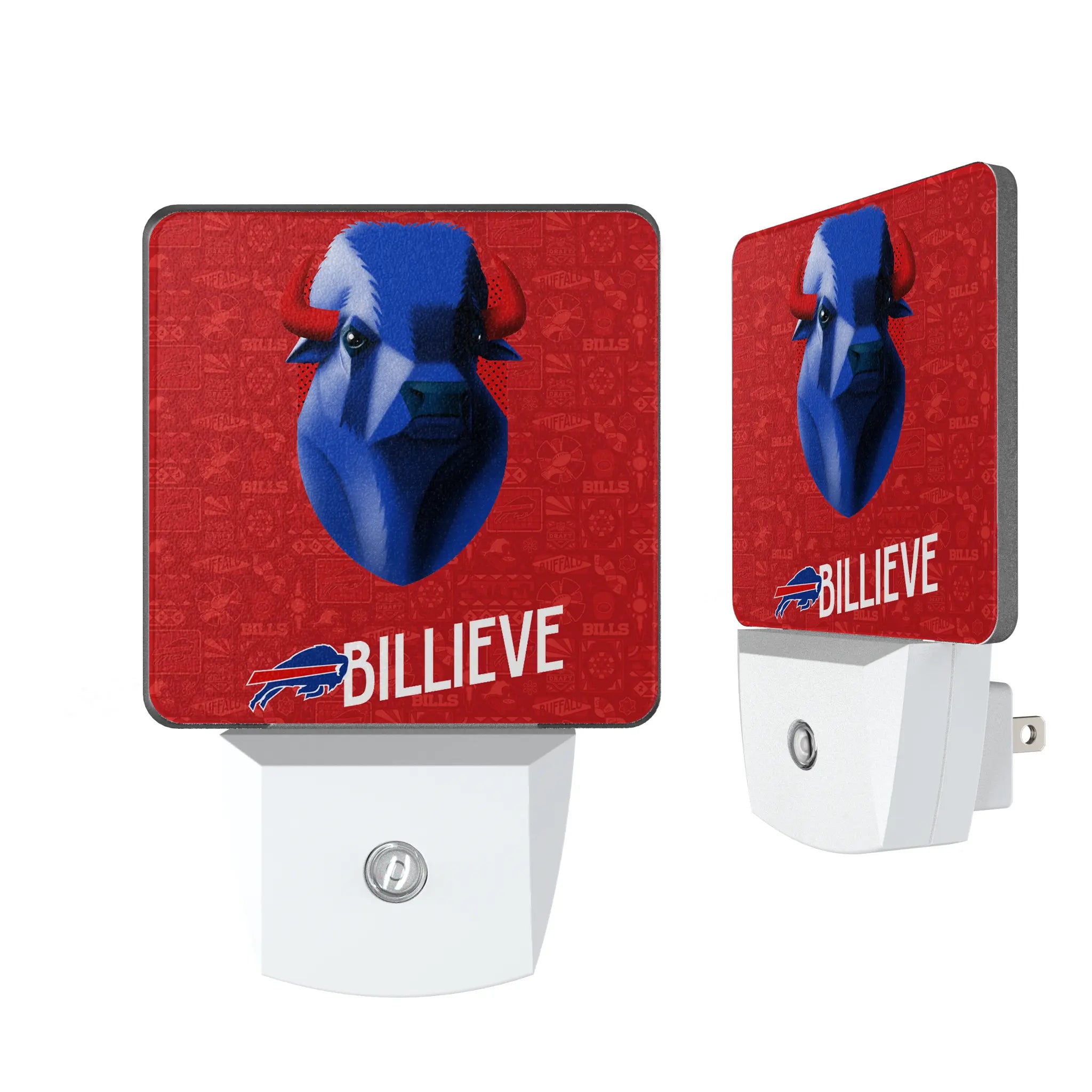 Buffalo Bills 2024 Illustrated Limited Edition Night Light 2-Pack