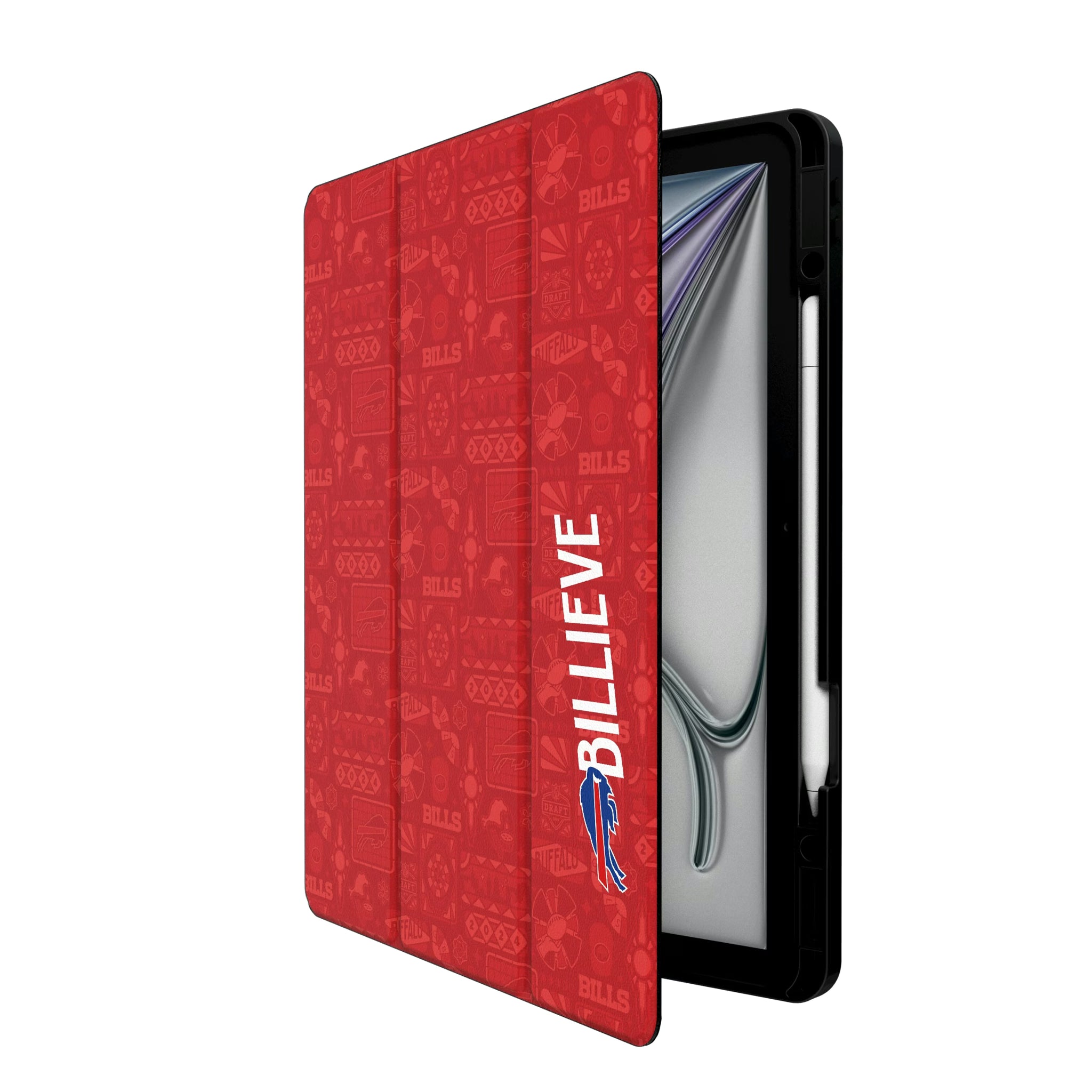 Buffalo Bills 2024 Illustrated Limited Edition Tablet Case for Apple iPad