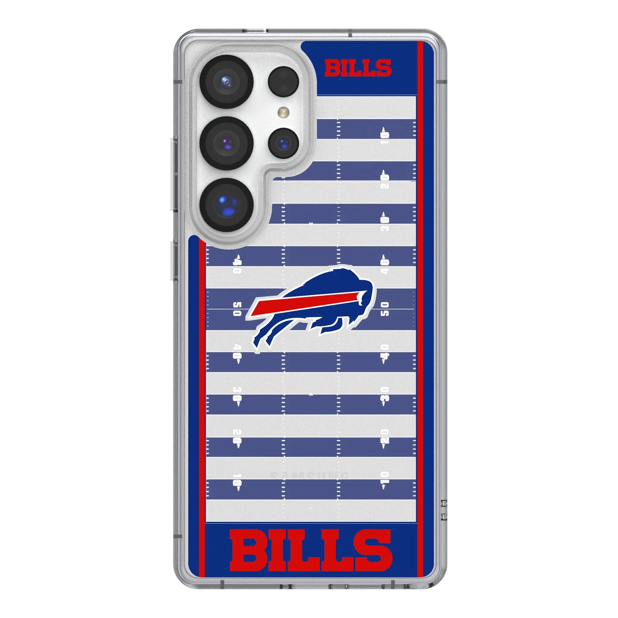 Buffalo Bills Field Clear Phone Case for Samsung Galaxy