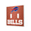 Buffalo Bills Football Hidden-Screw Light Switch Plate