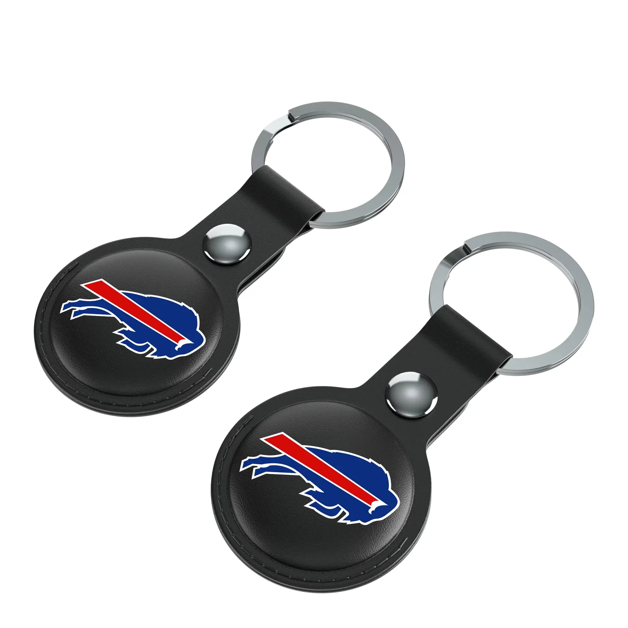Buffalo Bills Insignia Black Airtag Holder 2-Pack