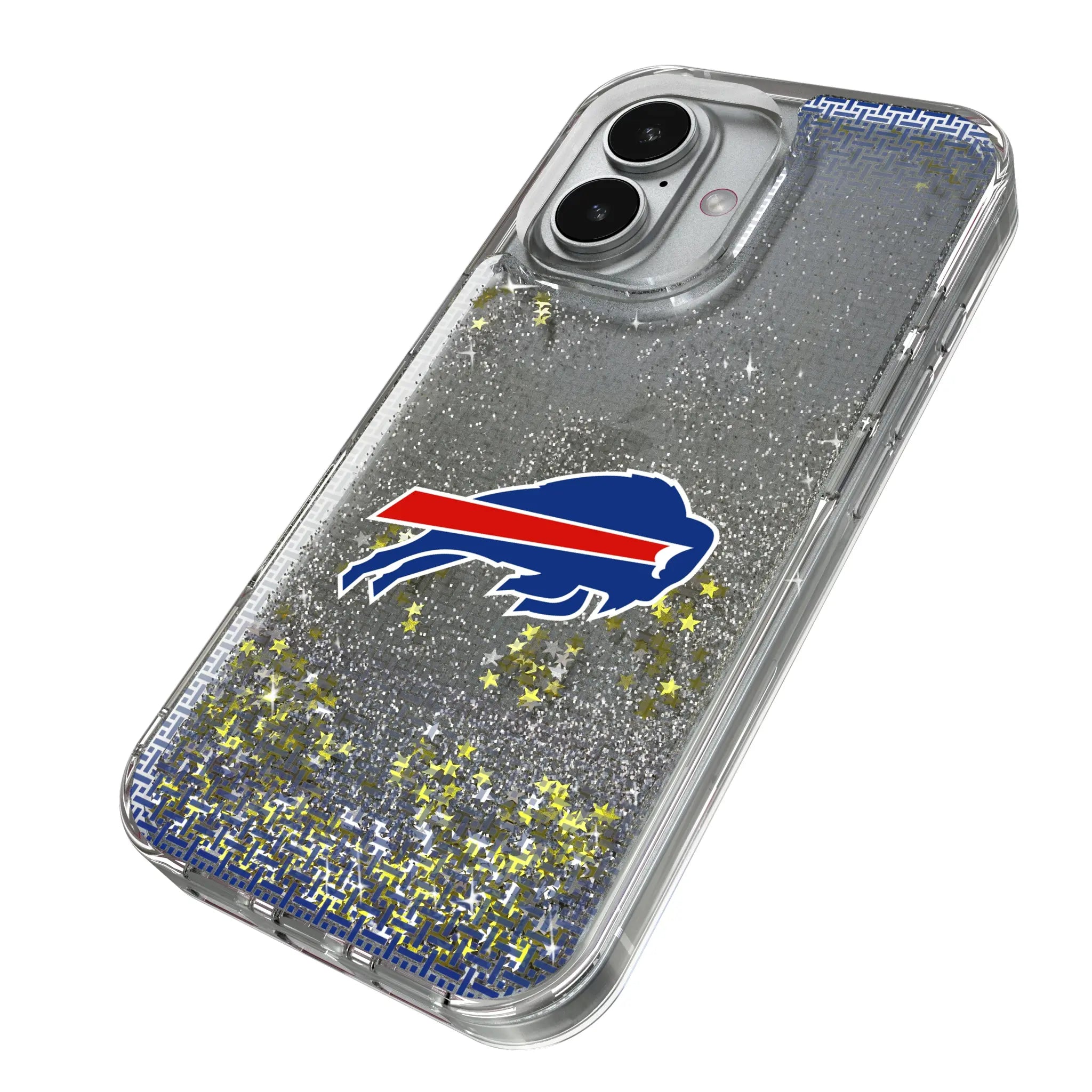 Buffalo Bills Linen Glitter Phone Case