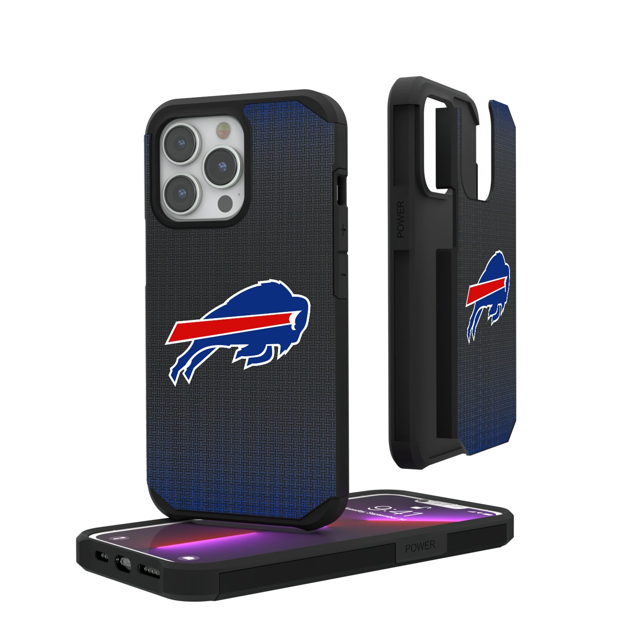 Buffalo Bills Linen Rugged Phone Case