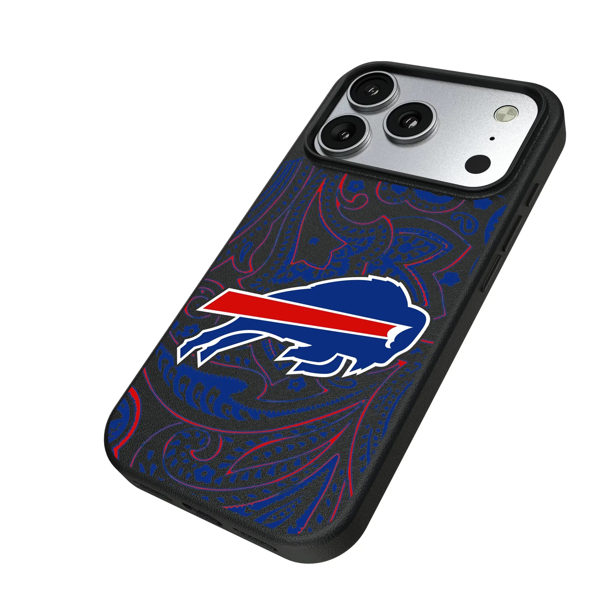 Buffalo Bills Paisley MagSafe Compatible Phone Case for Apple iPhone
