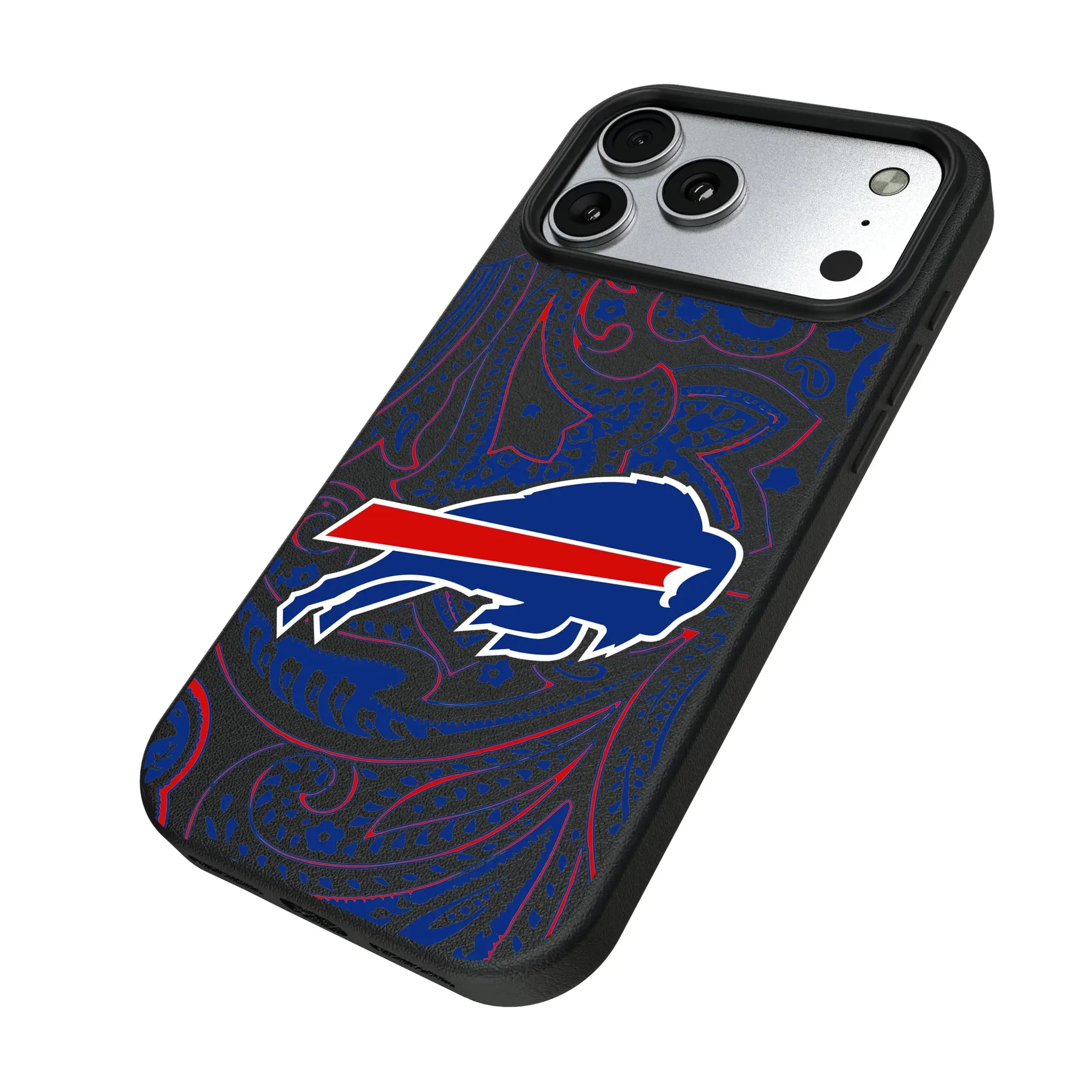 Buffalo Bills Paisley MagSafe Compatible Phone Case for Apple iPhone