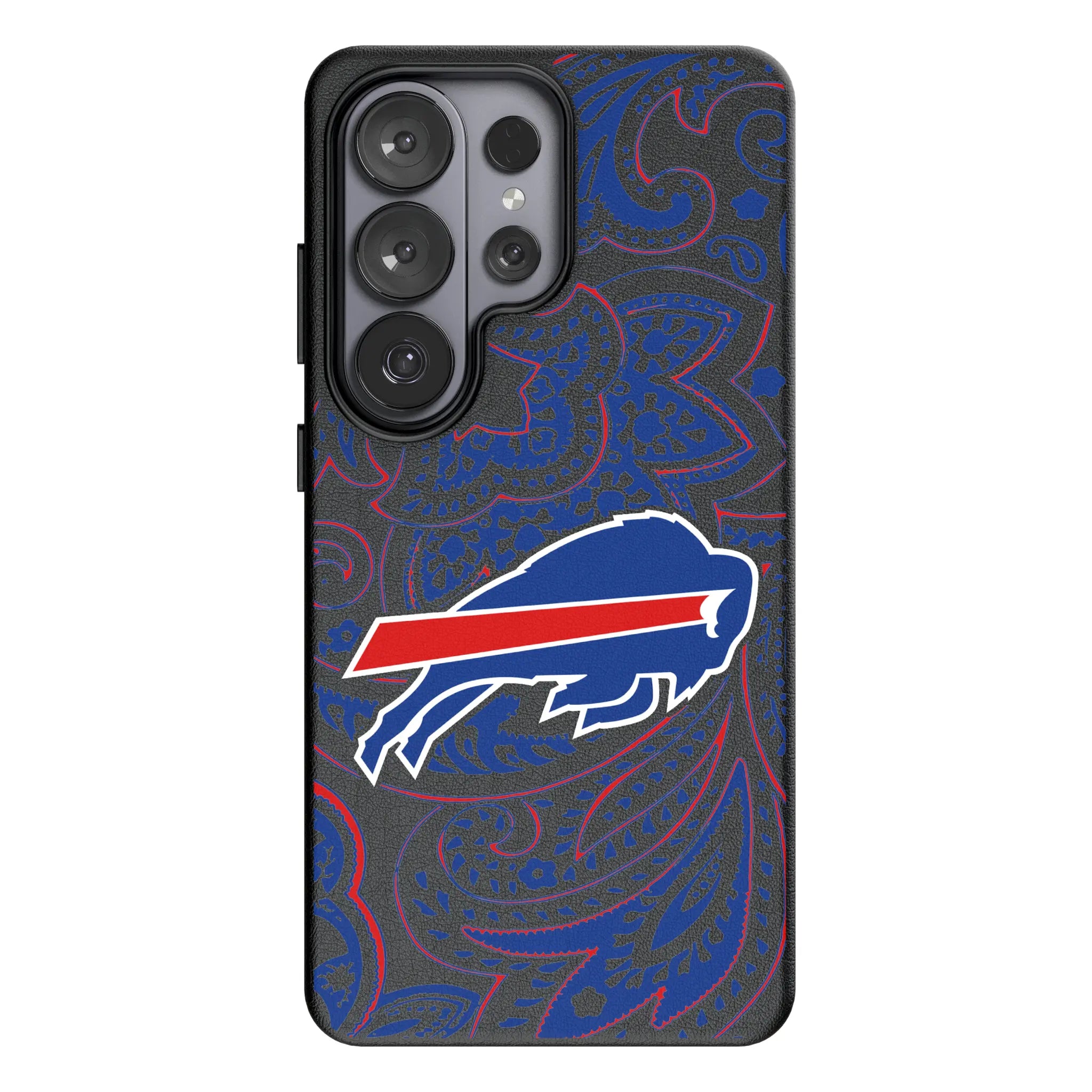 Buffalo Bills Paisley MagSafe Compatible Phone Case for Samsung Galaxy