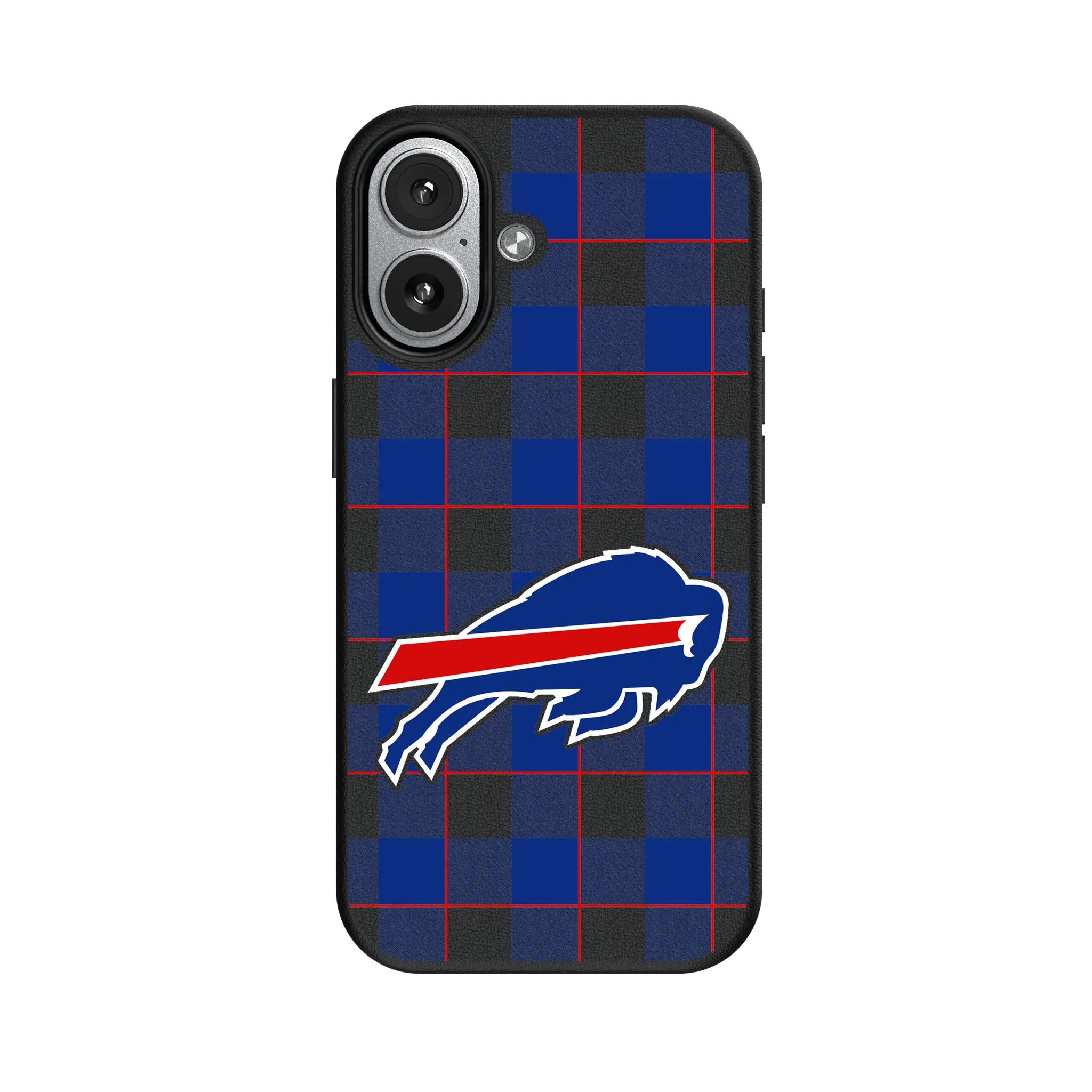 Buffalo Bills Plaid MagSafe Compatible Phone Case for Apple iPhone
