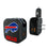Buffalo Bills Text Backdrop 2 in 1 USB A/C Charger