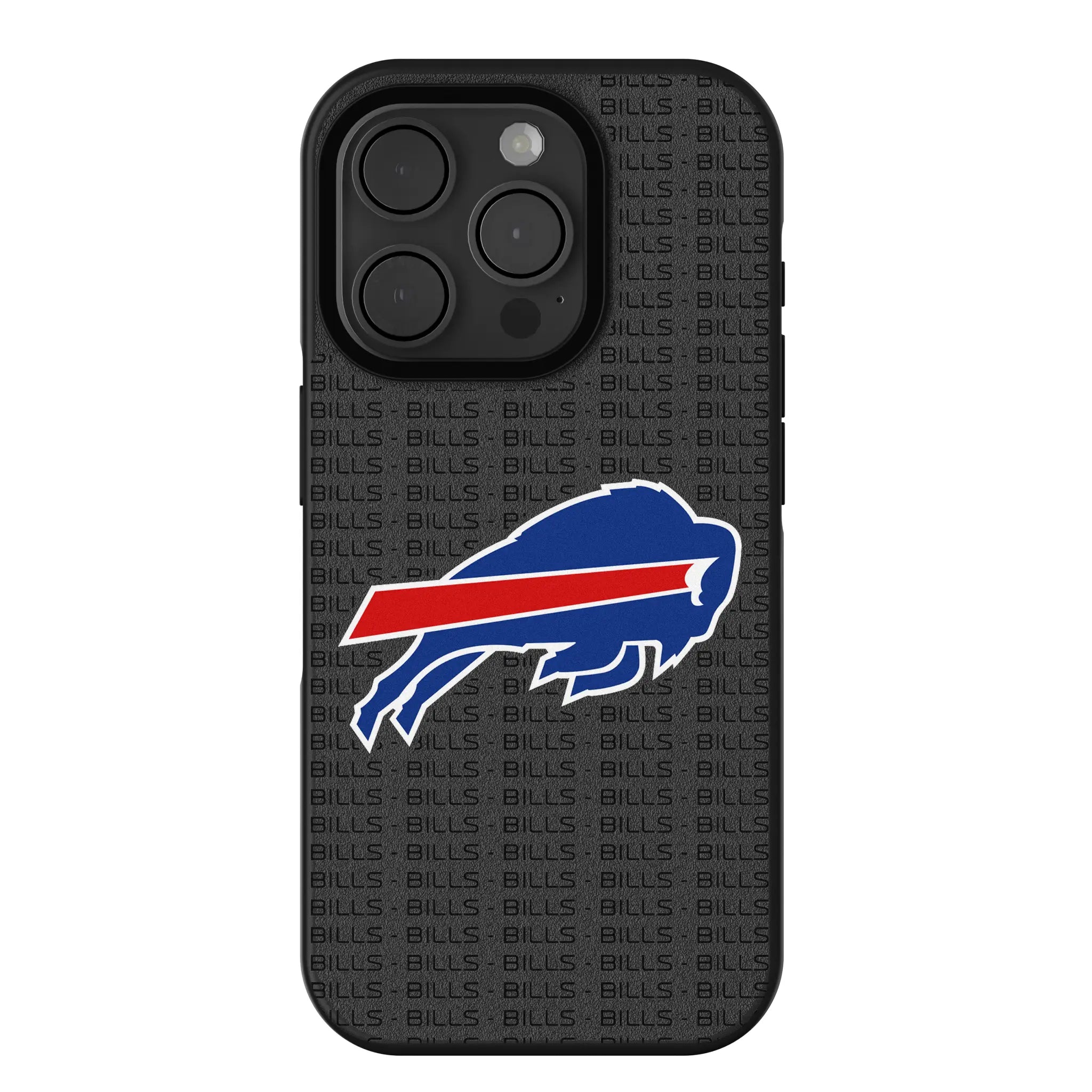 Buffalo Bills Text Backdrop Bump Phone Case