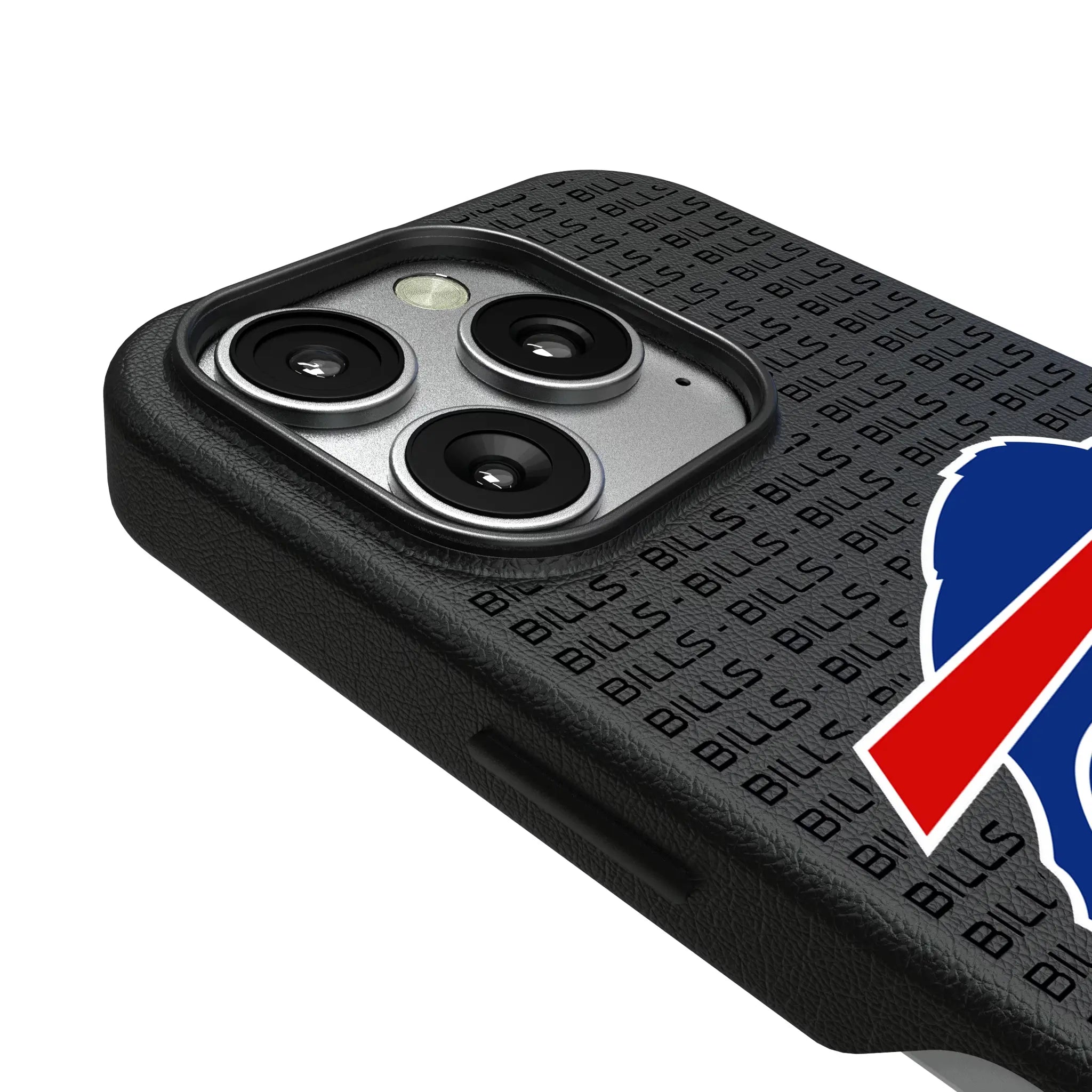 Buffalo Bills Text Backdrop MagSafe Compatible Phone Case for Apple iPhone