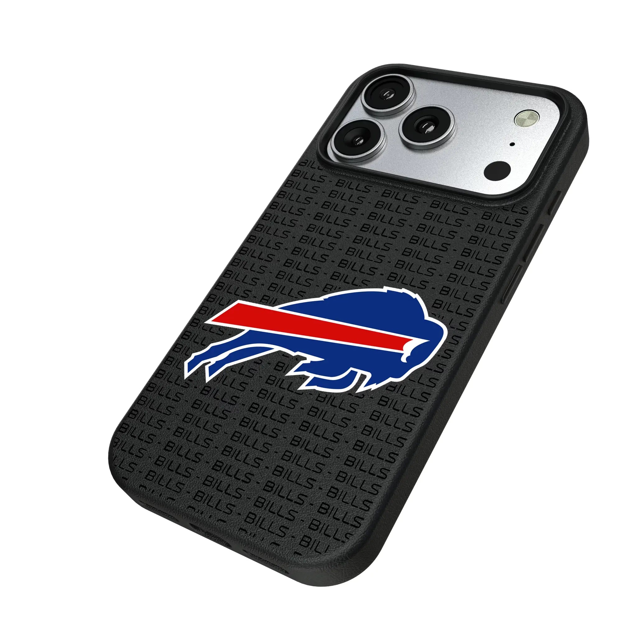 Buffalo Bills Text Backdrop MagSafe Compatible Phone Case for Apple iPhone
