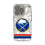 Buffalo Sabres Ice Stripe Clear Phone Case for Apple iPhone - Sports Gifts, Sports Memorabilia, Sports Collectibles, Fan Shop